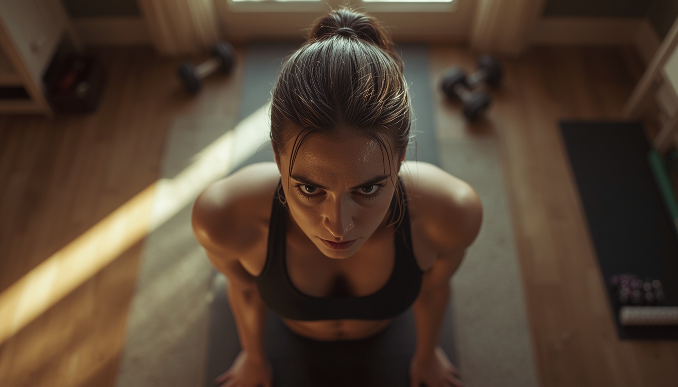 Mobility and stretching routine demonstrated on a home yoga mat